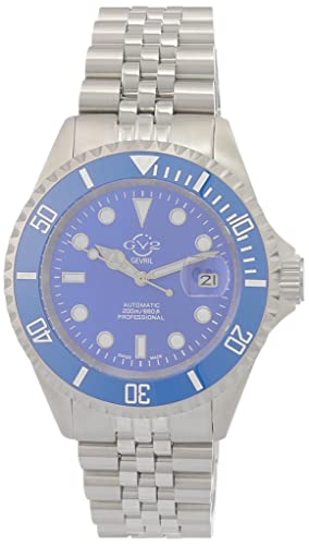 GV2 Men's Liguria Swiss Automtatic, 316L Stainless Steel Bracelet Watch
