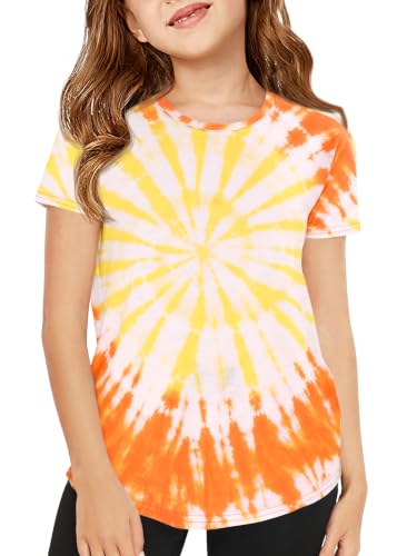Image of Haloumoning Girls Short Sleeve T Shirts 5-14 Years