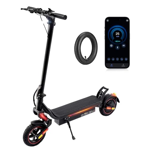 W8 Electric Scooter, 45KM Range 9.3" Off-Road Tires Electric Scooter for Adults with Turn Signal,54.6V 14Ah Battery,500W Motor,3 Brake System,4 Speed Modes Fast E Scooter