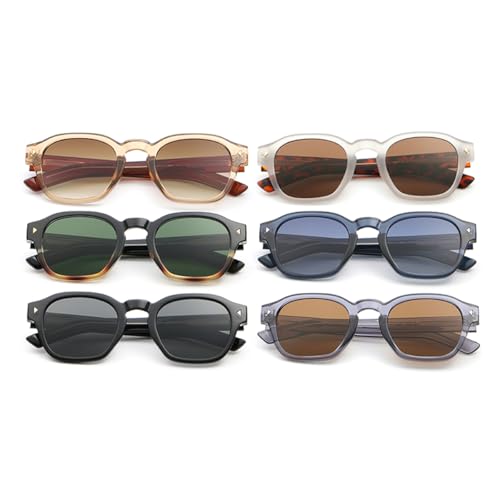 Square Sunglasses for Men Women CP Frame Fashion Sunglasses UV400 Round Glasses4