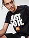 Nike Men's Club Just Do It Graphic T-Shirt, Black, XX-Large