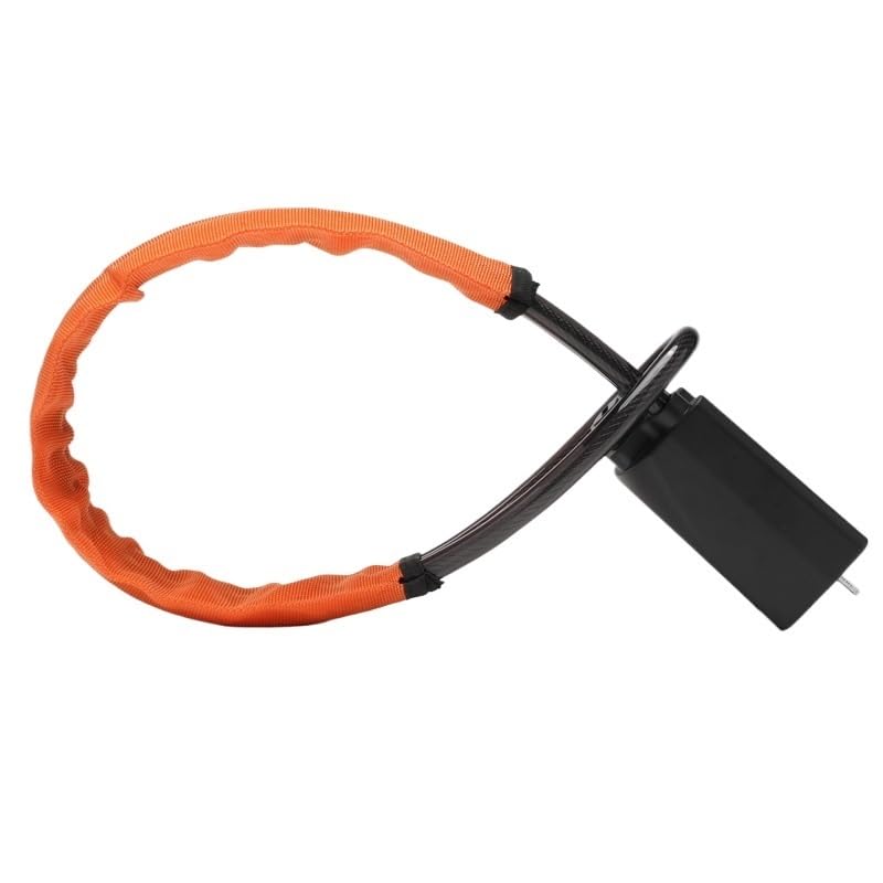 Lenkradkralle Passend für Lenkradschloss, verstärktes Kabelschloss, Kfz-Abschreckung(Orange)