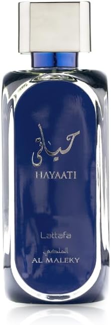 Lattafa Hayaati Al Maleky Eau de Parfum Spray for Men, 3.4 Ounce