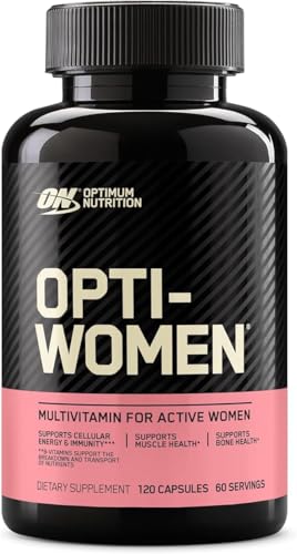 Optimum Nutrition Opti-Women,Womens Daily Multivitamin Supplement,120 Count Deal