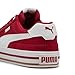 Puma Men's Court Classic Vulc Sneaker, Dark Crimson-Puma White, 9.5