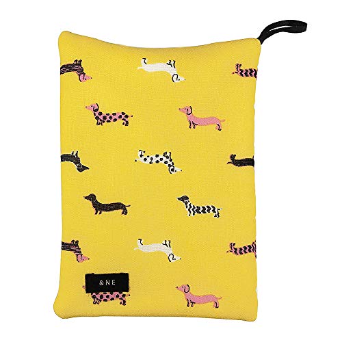 アンドエヌイー(&NE) 日本製 鍋つかみ 鍋敷き ミトン ダックスイエロー NHK-104-DAYE