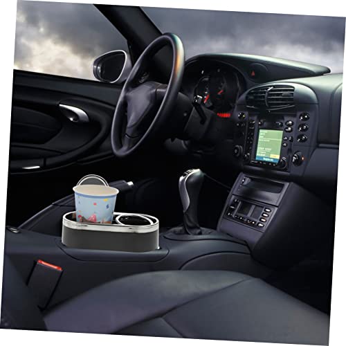 Portavasos doble para coche SUPVOX, plástico, negro miniatura 5