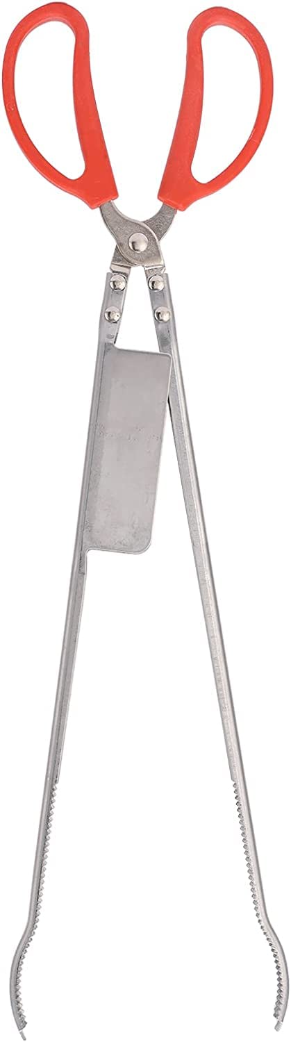 Pinze Per Granchi In Acciaio Inox - Lunghezza 51 Cm, Manici In Plastica, Per Pesca