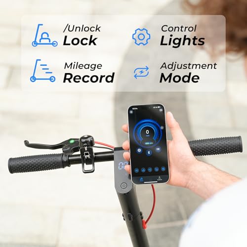 Electric Scooter, 500W/750W Powerful Motor, 22/25 MPH Top