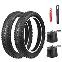 WEEROCK Fat Bike Tire 20x3.0 Inch - Folding Bead Mountain Snow Tire For Electric Bicycles