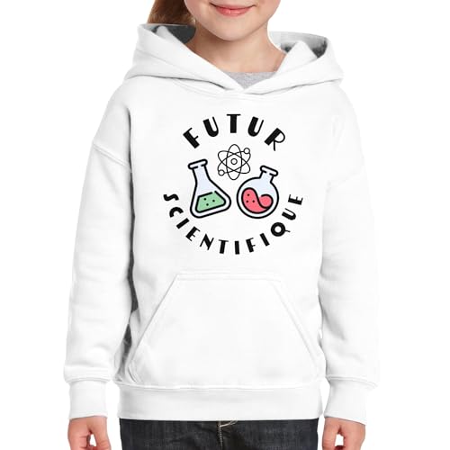 Sweat à capuche enfant futur scientifique vêtement pull sciences Fabulous