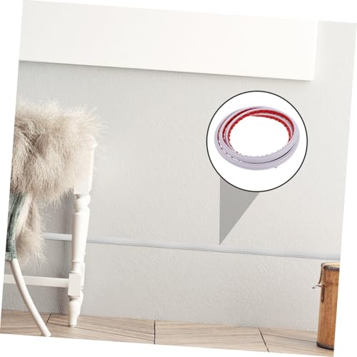 1 rollo cubrecables adhesivo para pared, resistente al fuego, para manejo y protección de cables en hogares y oficinas miniatura 4