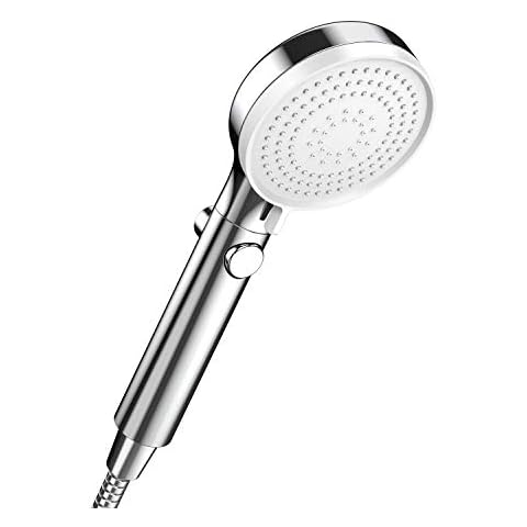 HONBOO Wassersparender Duschkopf Hochdruck Regendusche Handbrause Cover
