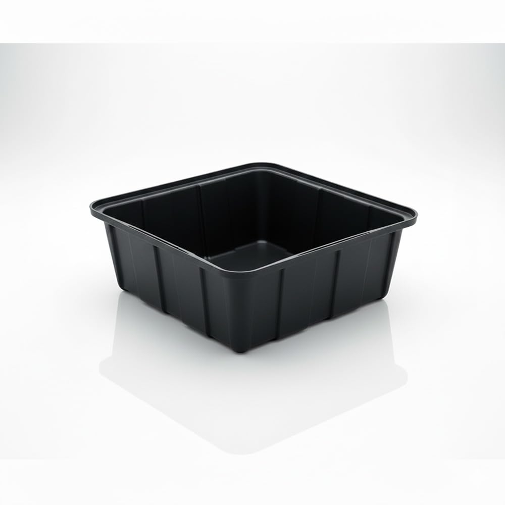 BAC DE RETENTION POUR PRODUITS DANGEREUX 80L NOIR
