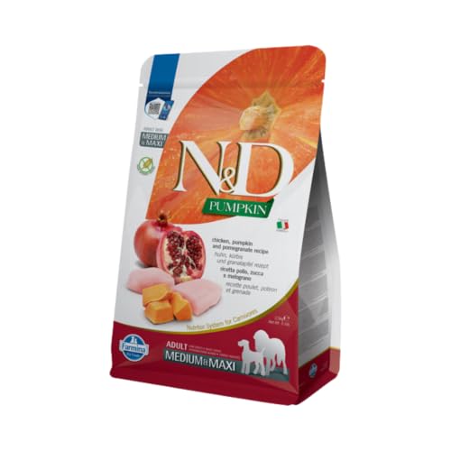 Farmina N&D Hund Pumpkin Huhn & Granatapfel Adult Medium&Maxi 2,5kg – Ansicht 1