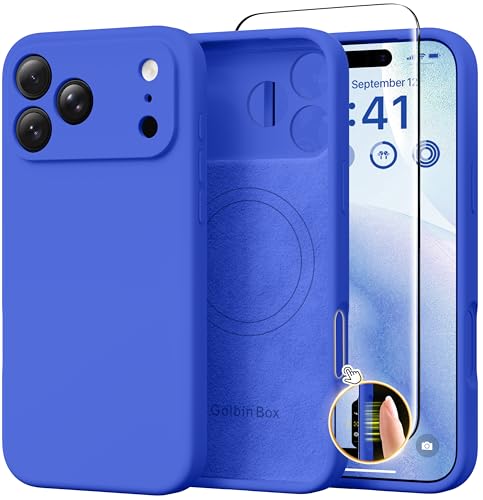 Image of GolbinBox Magnetic for iPhone 18 Pro Max Case /17 Pro Max Case, Jewelry Blue