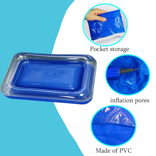Pileta Inflable para Pies para Piscinas con Bomba miniatura 4