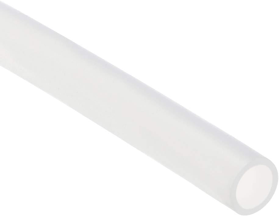 uxcell Silicone Tubing, 1/2"(12mm) ID x 5/8"(16mm) OD 5ft Rubber Tube Air Hose Water Pipe for Pump Transfer Translucent