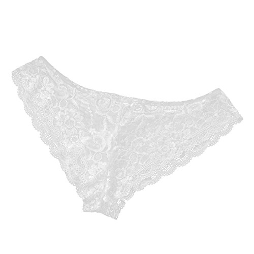 JanJean Mens Floral Lace Sissy Pouch Bikini Briefs Girlie Panty Crossdress Lingerie Underwear Nightwear4