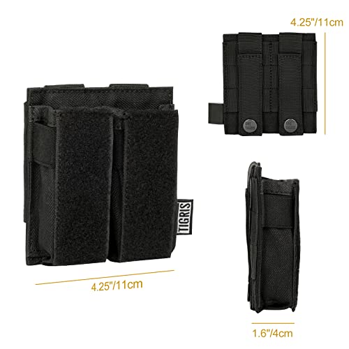Onetigris Molle Double Pouch Dd21 (Black) #TOP1