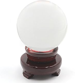 Rayinblue Beautiful New ASIAN QUARTZ Clear Crystal Ball Sphere 100mm + Stand Nice Gift UK