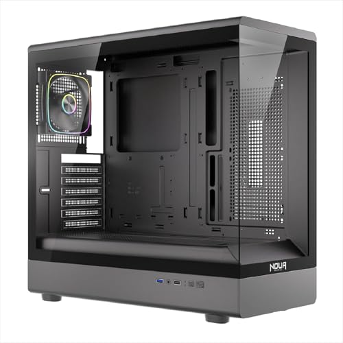 Boîtier PC ATX avec support de refroidissement liquide 360 mm Noua Diamond