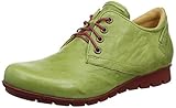 Flexible Laufsohle Think! Damen Menscha_282070 Derbys, Grün (Apfel/Kombi 59), 42 EU