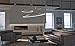 Tech Lighting 700INT45B-LED827-277 Interlace 45-45" 277V 67W 1 LED Suspension, Black Finish