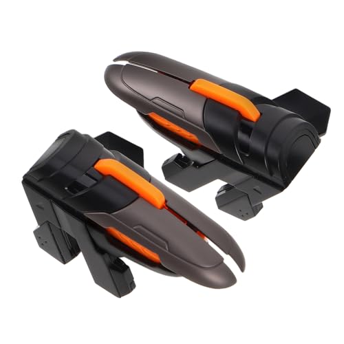 HYTROVE 対六指モバイルゲームトリガー コントローラーアクセサリー 高速反応物理ボタン ゲームパッドジョイスティック 携帯電話 タブレッ