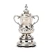 Fawfose Mini Soccer Cup, Metal Football League, High Simulation Design, Perfect for Fans Decoration and Collectibles