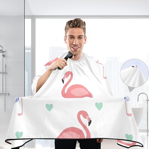 Capa de barbería impermeable para hombres Kigai Flamingo miniatura 6