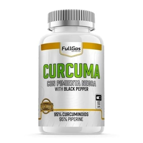 Cúrcuma + Pimienta Negra (BioPerine) - 60 cápsulas