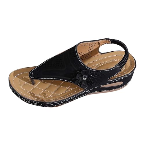Sandales orthopédiques pour femme mues d'été en tricot respirant taille 36-42