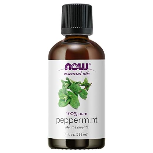 Now Peppermint Essential Oil, 4-Ounce
