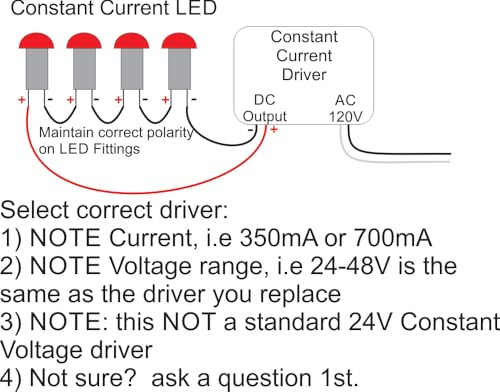 Image of 350mA Constant Current 1-8 Watt DC LED Driver Transformer UL Approved