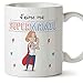 Mugffins Mamie Mug/Tasse - Super Mamie - Tasse Originale Jeune Grand-Mère/Cadeau Anniversaire/Fête des Mères/Future Mamie. Céramique 350 ML