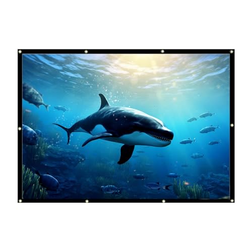 Schermo di proiezione di film pieghevole schermo di esterno di cinema per proiettore Schermi di film di resistenti alle intemperie per smartphone