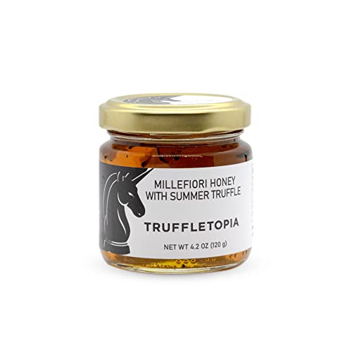Truffletopia | Millefiori Honey with Summer Truffle | Wildflower Black
