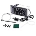 ASCENDAS Guitar EQ-7545R 4-Band EQ Equalizer System Acoustic Guitar Preamp Piezo pickup for Acoustic Guitar Black (CURVE)