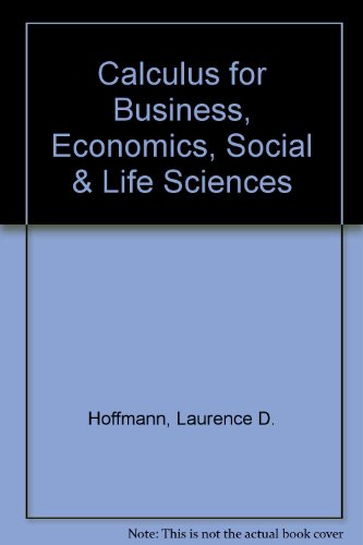 Calculus for Business, Economics, Social & Life... 007244052X Book Cover