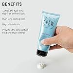 American Crew Men's Fiber Cream, Like Hair Gel with Medium Hold & Natural Shine, 3.3 Fl Oz - Image 3