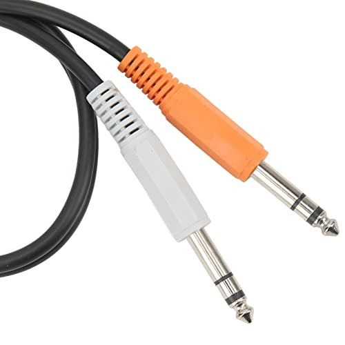 Cable de audio estéreo 6.35mm macho a macho, 45 cm miniatura 7
