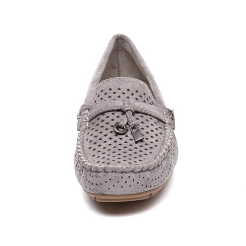 Image of Bernal Women's Non-Slip Penny Loafers - All-Day Comfort Flat Driving Shoes for Work Office & Casual Walking