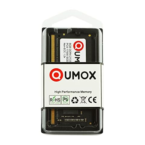 Qumox 8GB DDR4 2133 2133MHz PC4-17000 PC-17000 (260 PIN) SODIMM MEMORY 8GB Cover