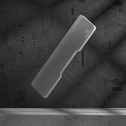 Image of Acrylic Keyboard Wrist Rest - Compact 60% Keyboard- Mechanical Keyboards Ergonomic Palm Rest for Computer Keyboard,Anti-Slip Base,Wrist Pad for Laptop,Office & Home-Easy Typing