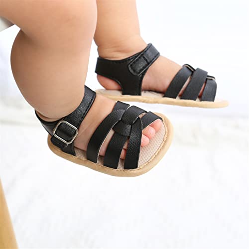 Image of RVROVIC Baby Boys Girls Sandals Premium Soft Anti-Slip Rubber Sole Infant Summer Outdoor Shoes Toddler First Walkers