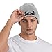 Winter Hats for Boys Amsterdam Knit Fishermen Beanies Men Winter Running Beanie Hats for Girl Fashionable I Love Amsterdam Hats Gray