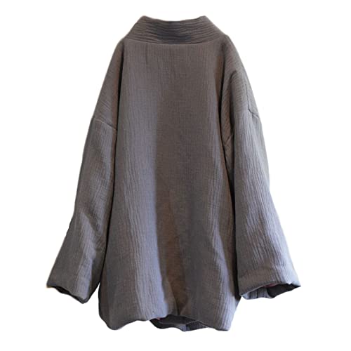 NFYM Women Hanten Cotton Jacket Japanese Kimono Style Warm Quilted Winter Coat3