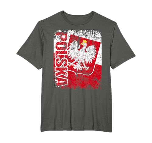 POLOGNE POLSKA Drapeau | Hommes Femmes Enfants POLOGNE T-Shirt