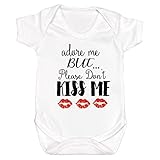 Adore Me But Please Don't Kiss Me. Don't Kiss The Baby (New Born) White